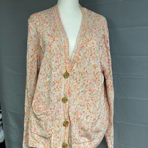 J. Crew Multicolor Speckled Women's Cardigan